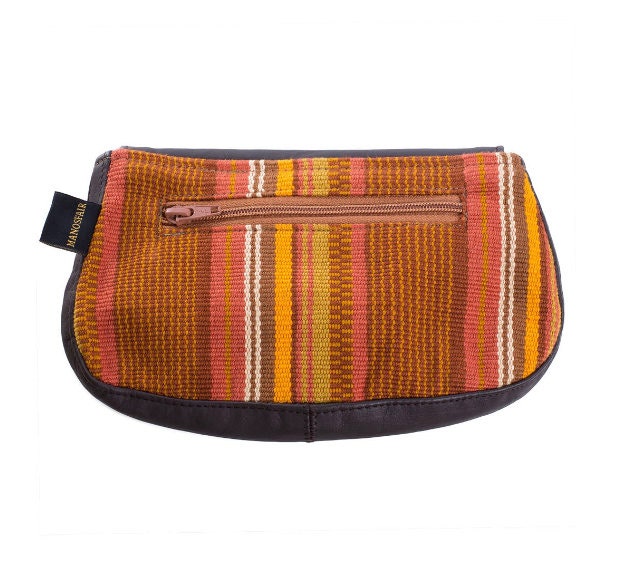 Striped Woman's Wallet // Ladies Coin Purse // Handmade, Fairtrade