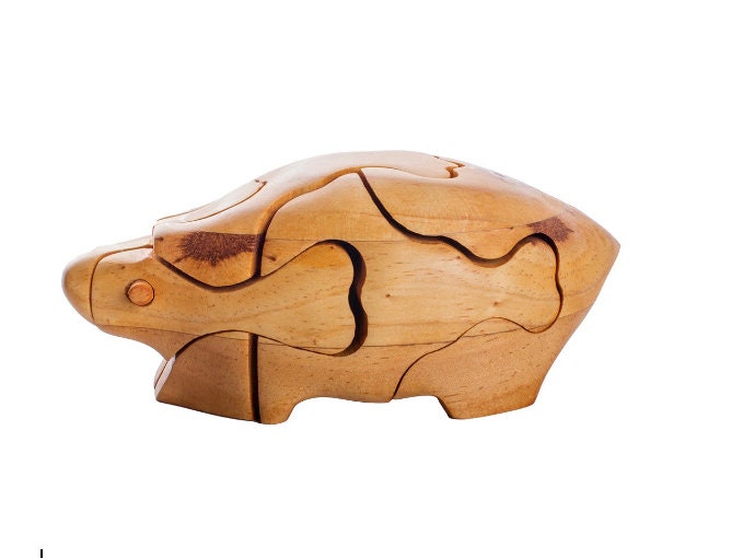 Wooden Turtle Puzzle