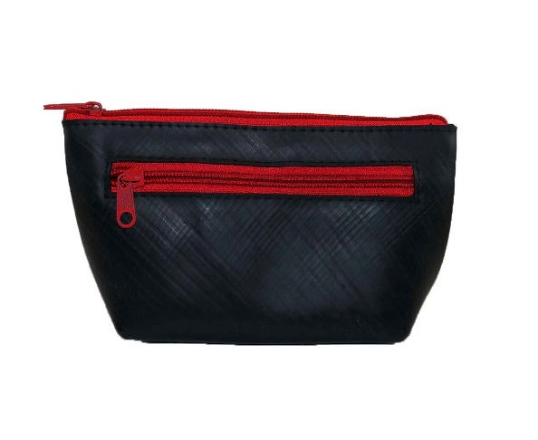 Recycled Tire Cosmetic Travel Bag for Men and Women