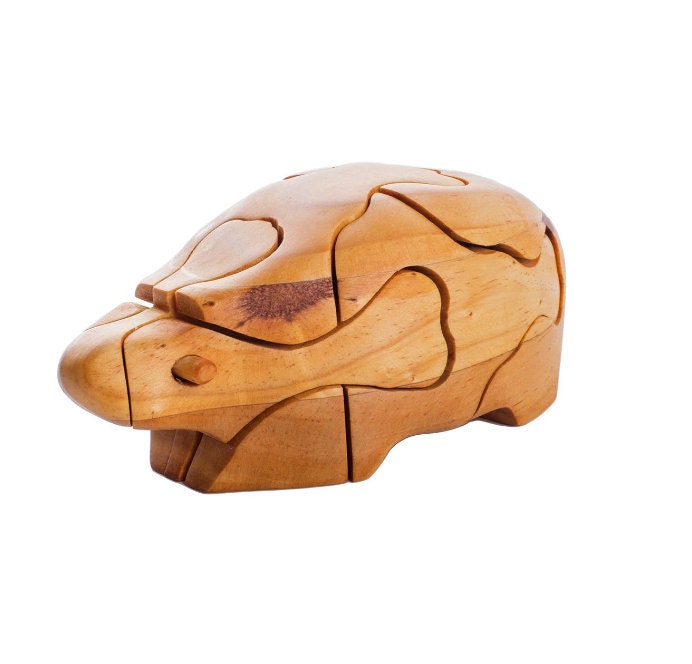 Wooden Turtle Puzzle