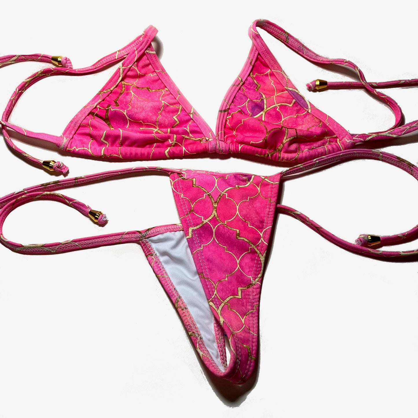 Bikini Thong Two-Piece - Sexy - Smooth Fabric - Newest model